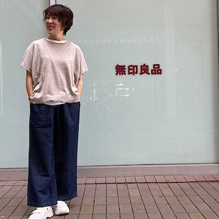 【無印良品　ゆめタウン下松】新商品　なめらか天竺編みワイドセーター
