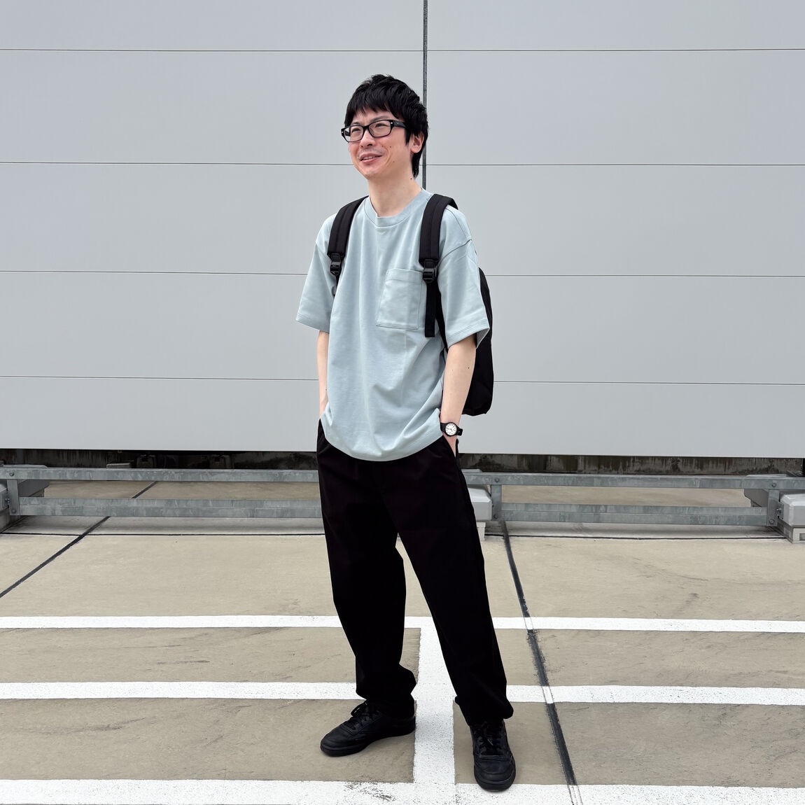 正面