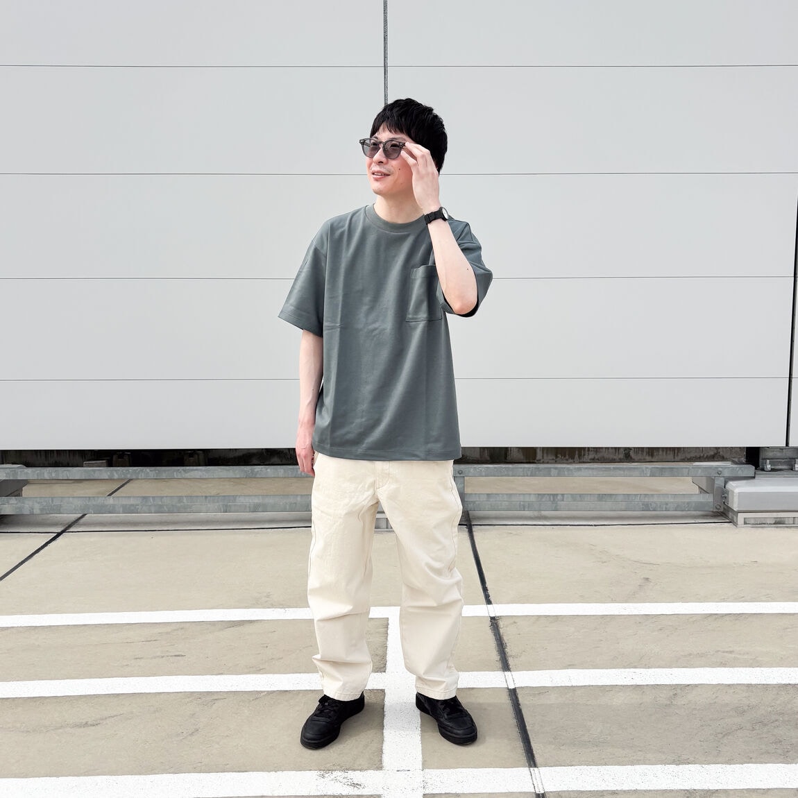 正面
