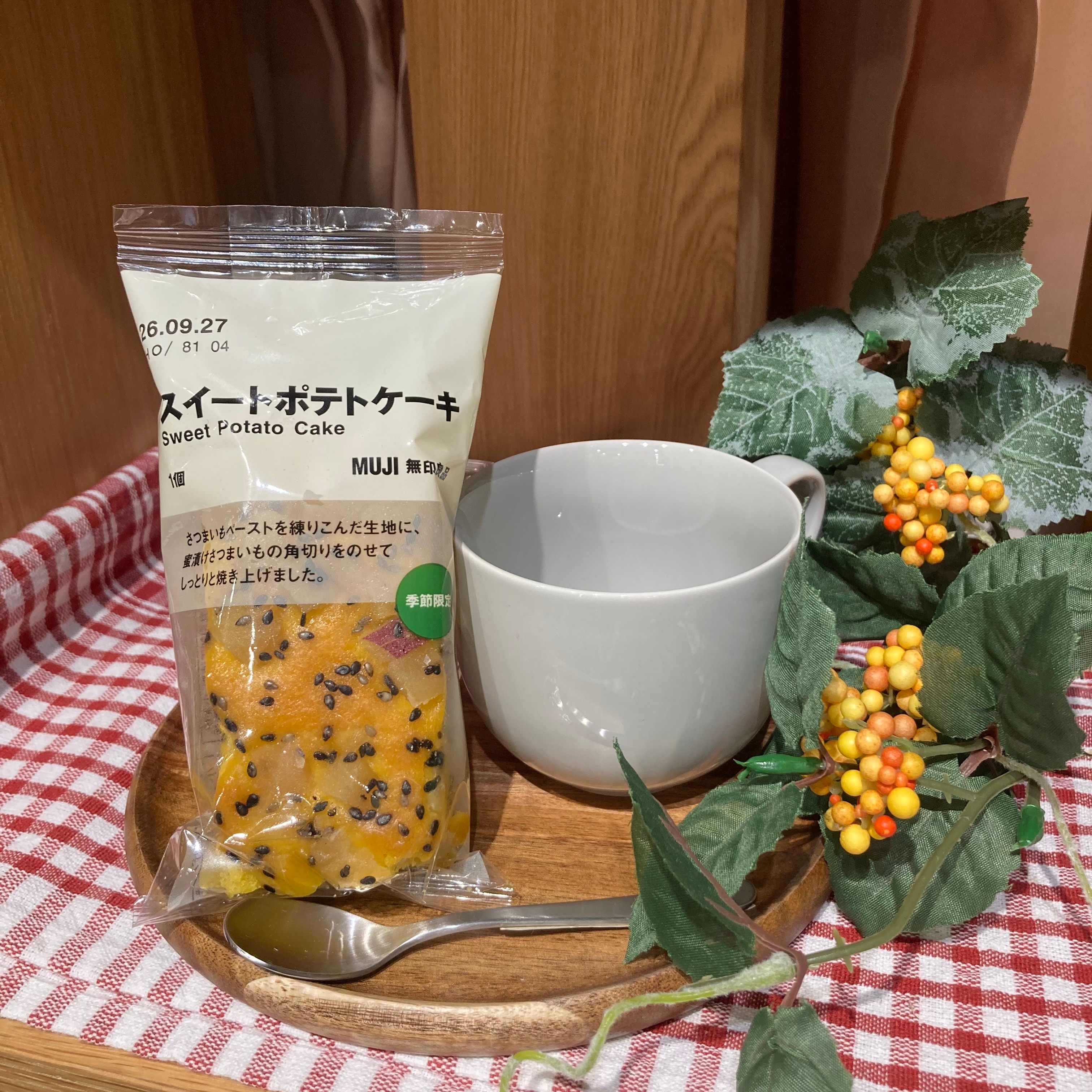 スイートポテトケーキの写真