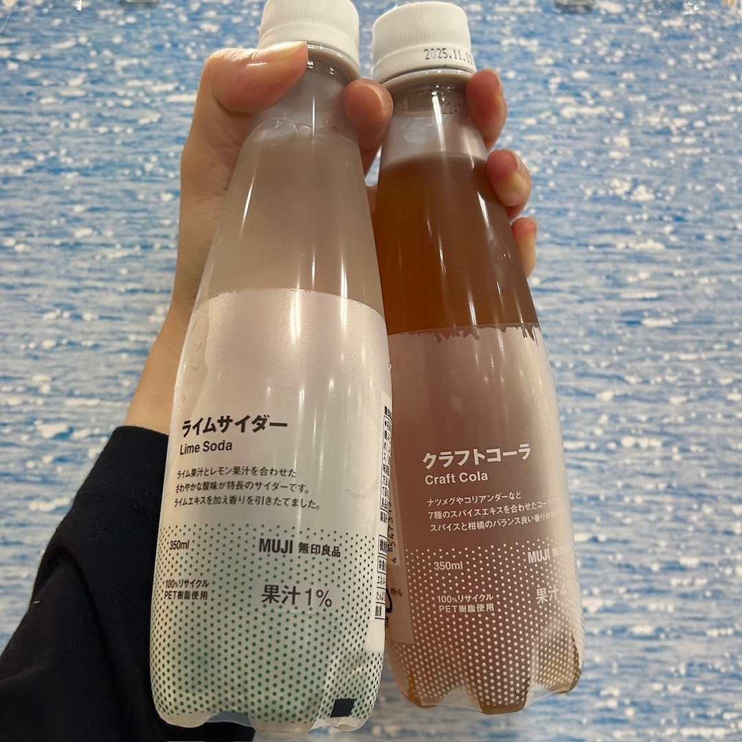 試食（ライムサイダー、クラフトコーラ）