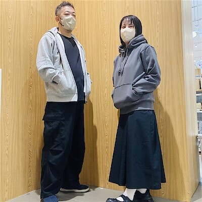 【イオンモール熱田】裏起毛で温かいスウェットパーカ｜スタッフおすすめ