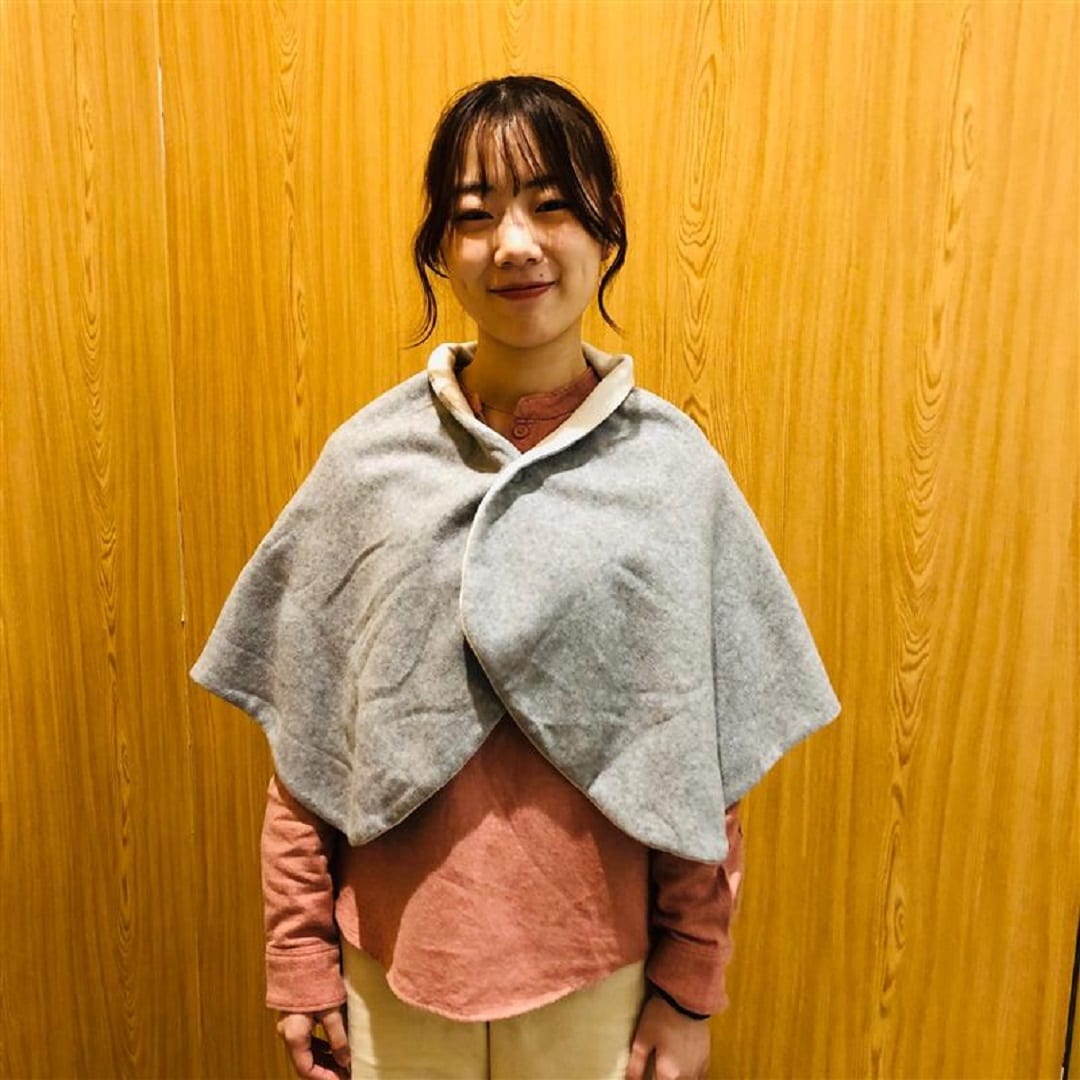 【イオンモール熱田】あったかおすすめ商品｜なめらかフリース肩掛け