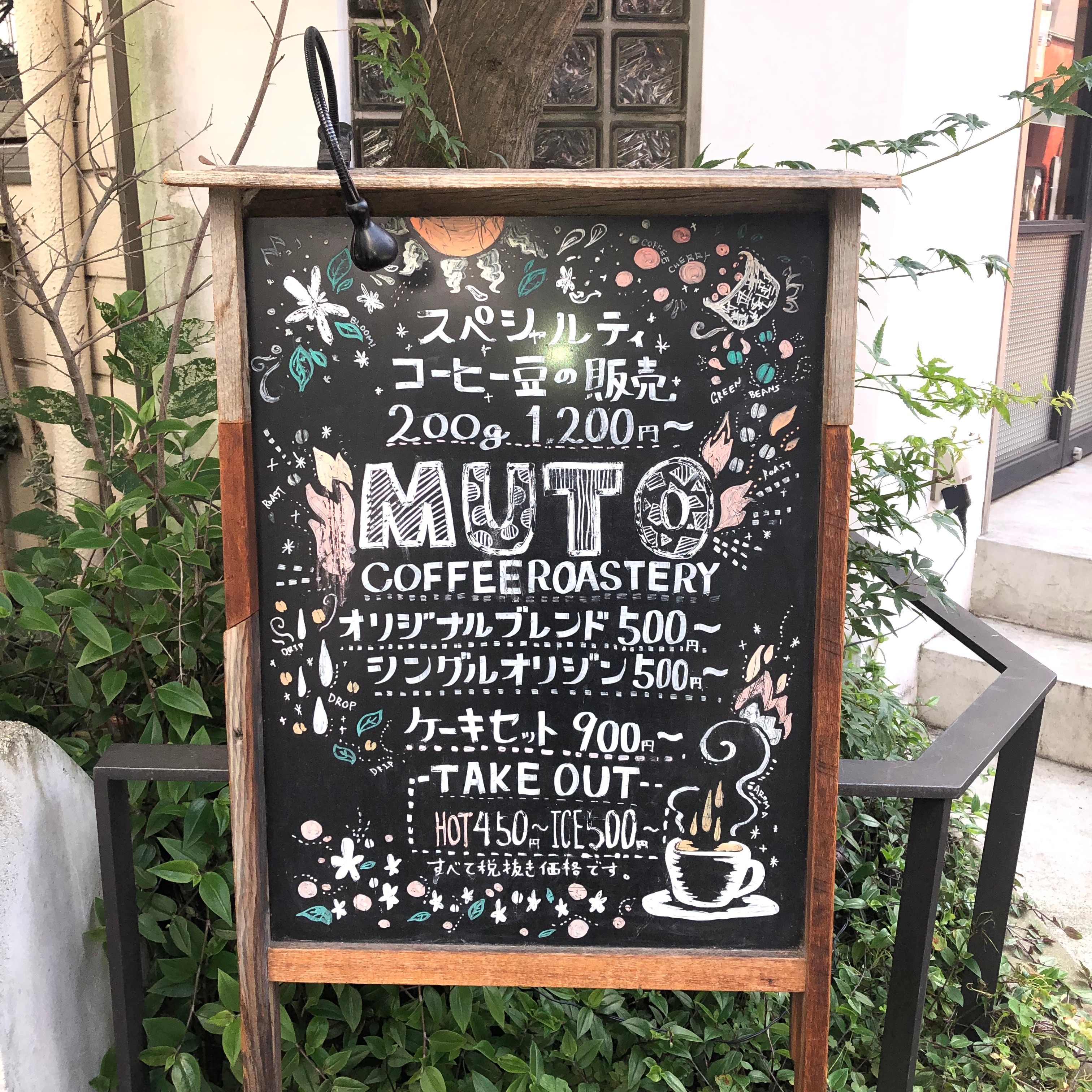 キービジュアル画像：中野まち歩き#2 MUTO coffee roastery