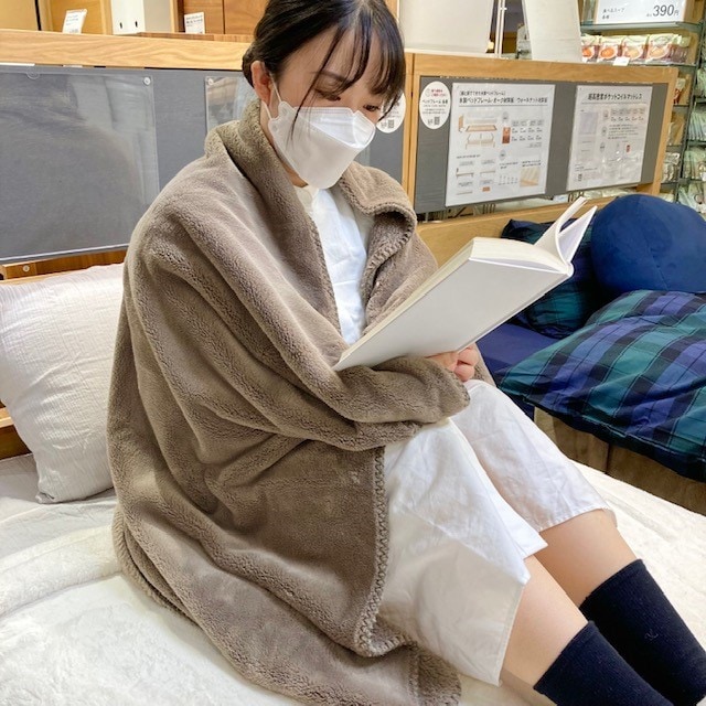 高崎モントレー】冬をあたたかく、ハーフケット。｜無印良品 高崎