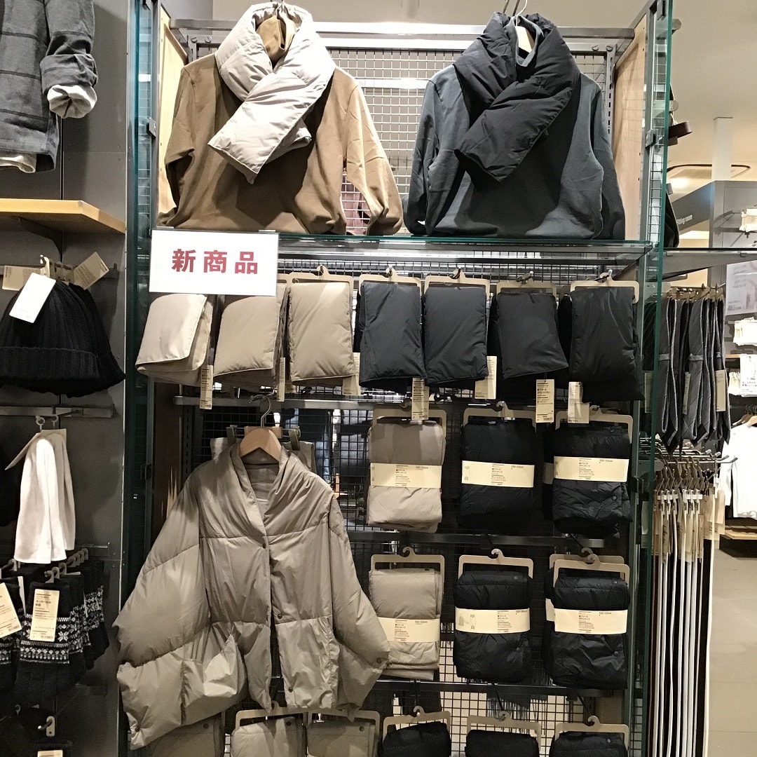 【ららぽーと立川立飛】新商品　ダウンマフラーとダウンケープ