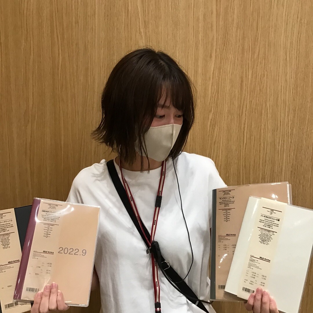 【イオンモール佐野新都市】８月始まりスケジュール帳