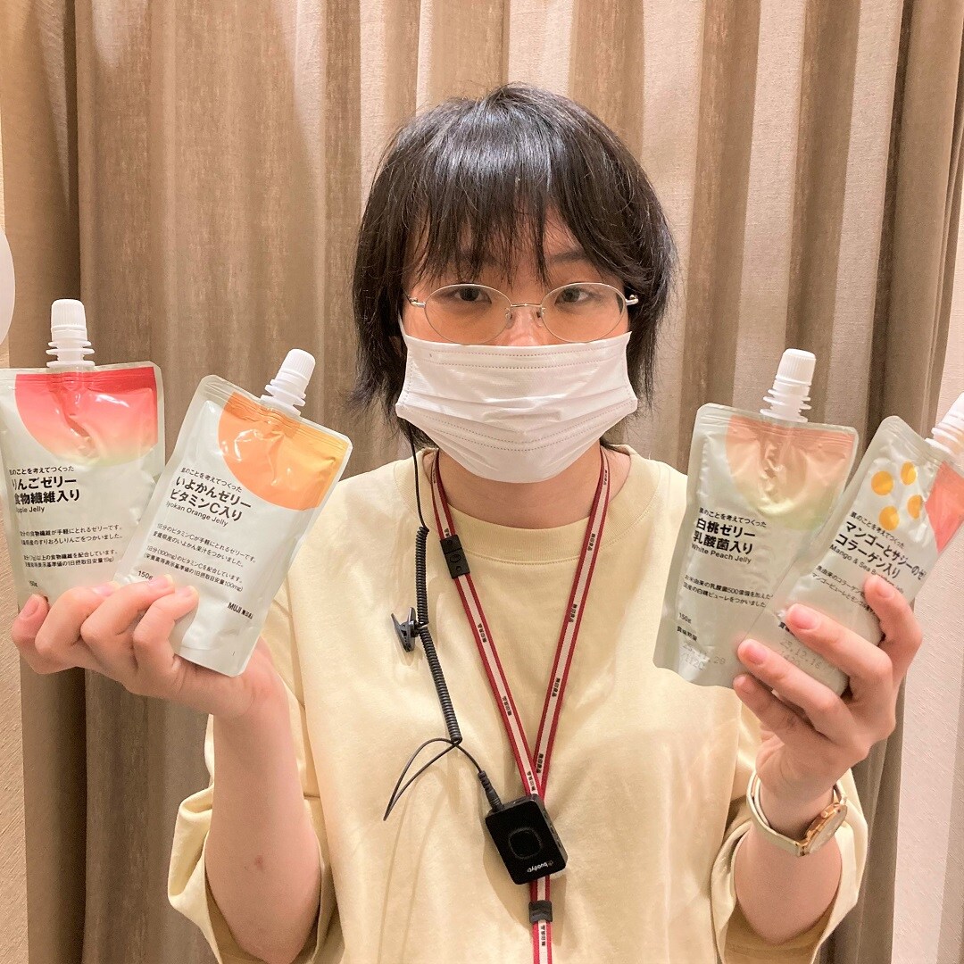 【イオンモール姫路大津】暑い日におすすめ　お肌にうれしいゼリー
