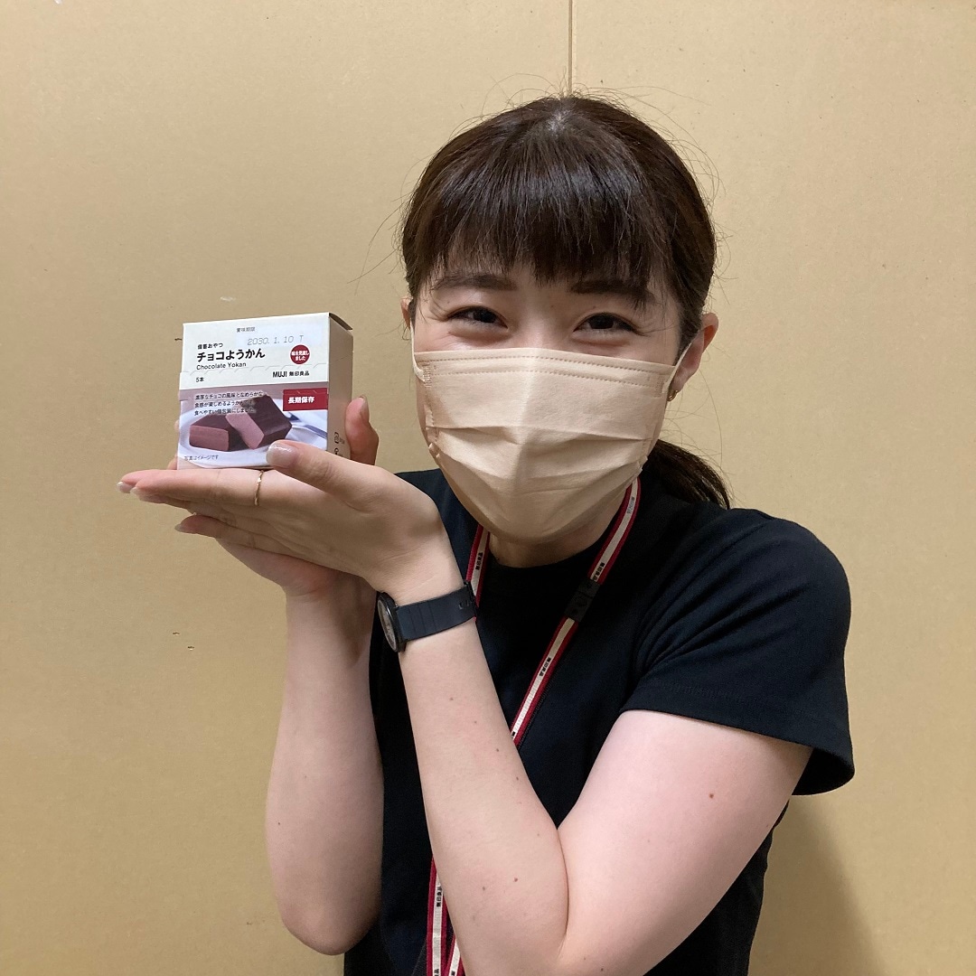 【イオンモール姫路大津】いざという時におすすめ 備蓄おやつチョコようかん