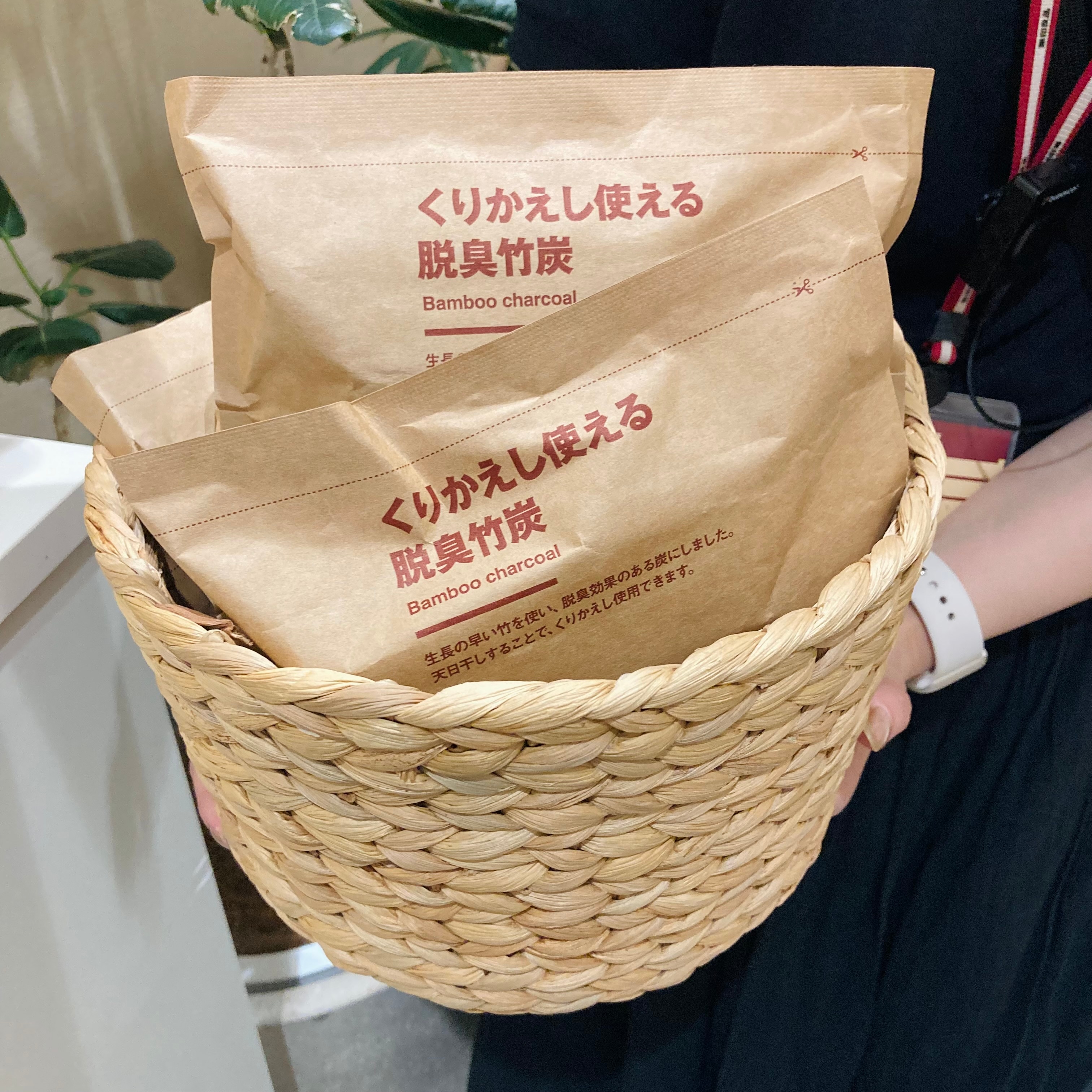 【イオンモール姫路大津】においが気になる場所に、くりかえし使える脱臭竹炭