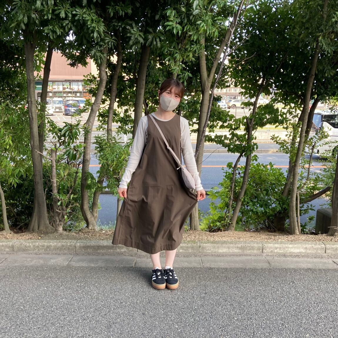 ブロードスリープレスワンピース