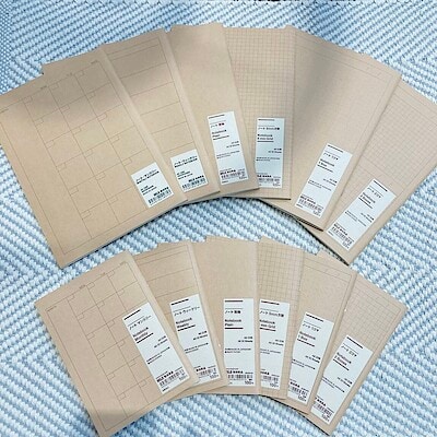 【イオンモール姫路大津】　自分で日付を書き込めるノート、スケジュールノートが入荷しました　|  新商品