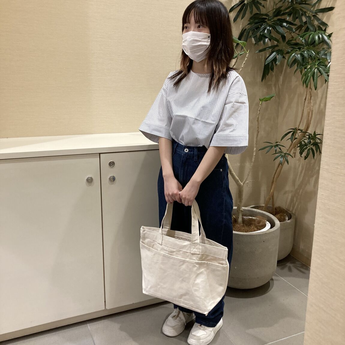 五分袖ブロード