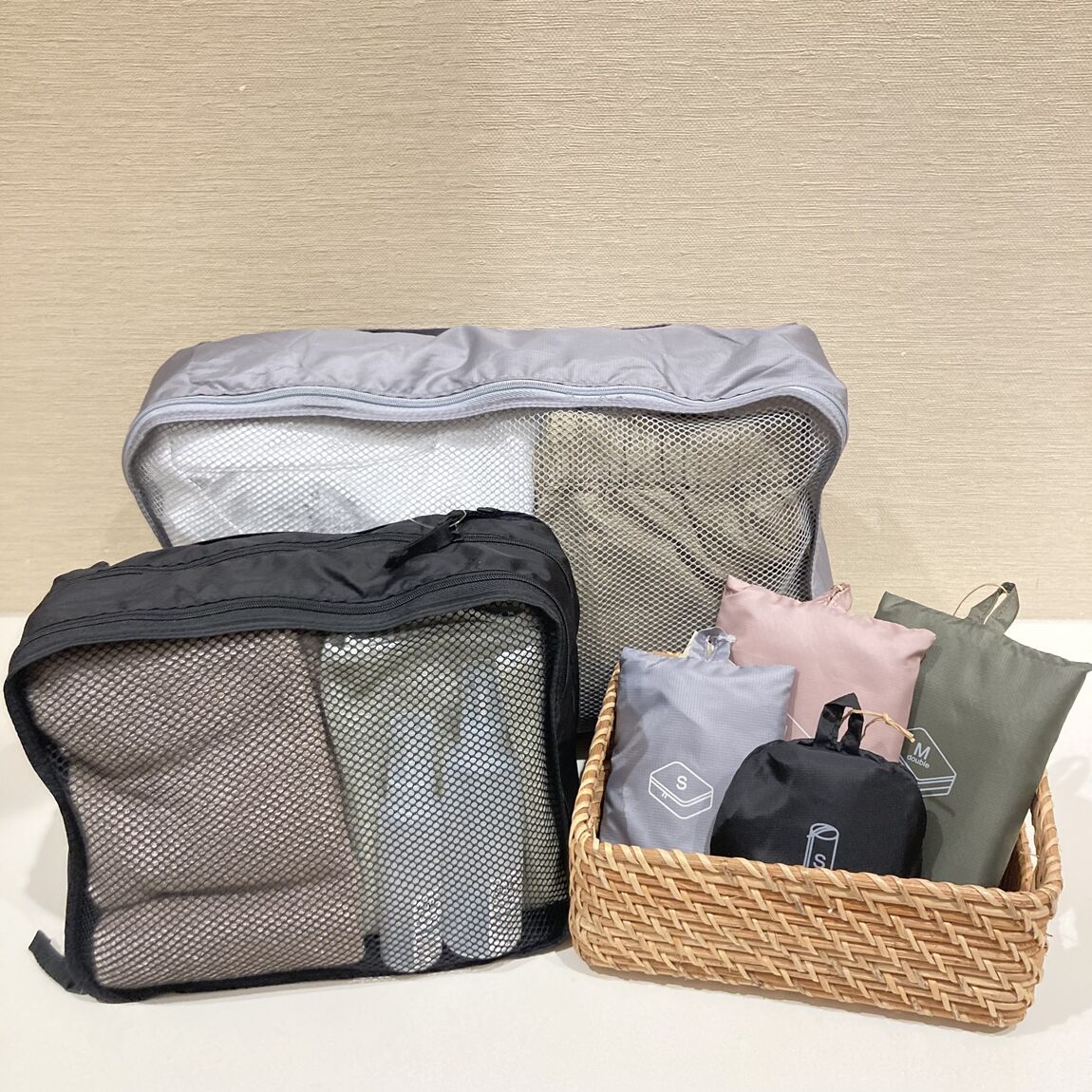 【イオンモール姫路大津】夏の旅行におすすめ！ポリエステル仕分けケース