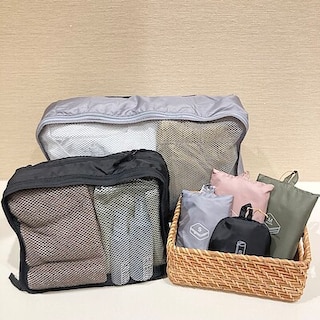 【イオンモール姫路大津】【旅行】夏の旅行におすすめ！ポリエステル仕分けケース