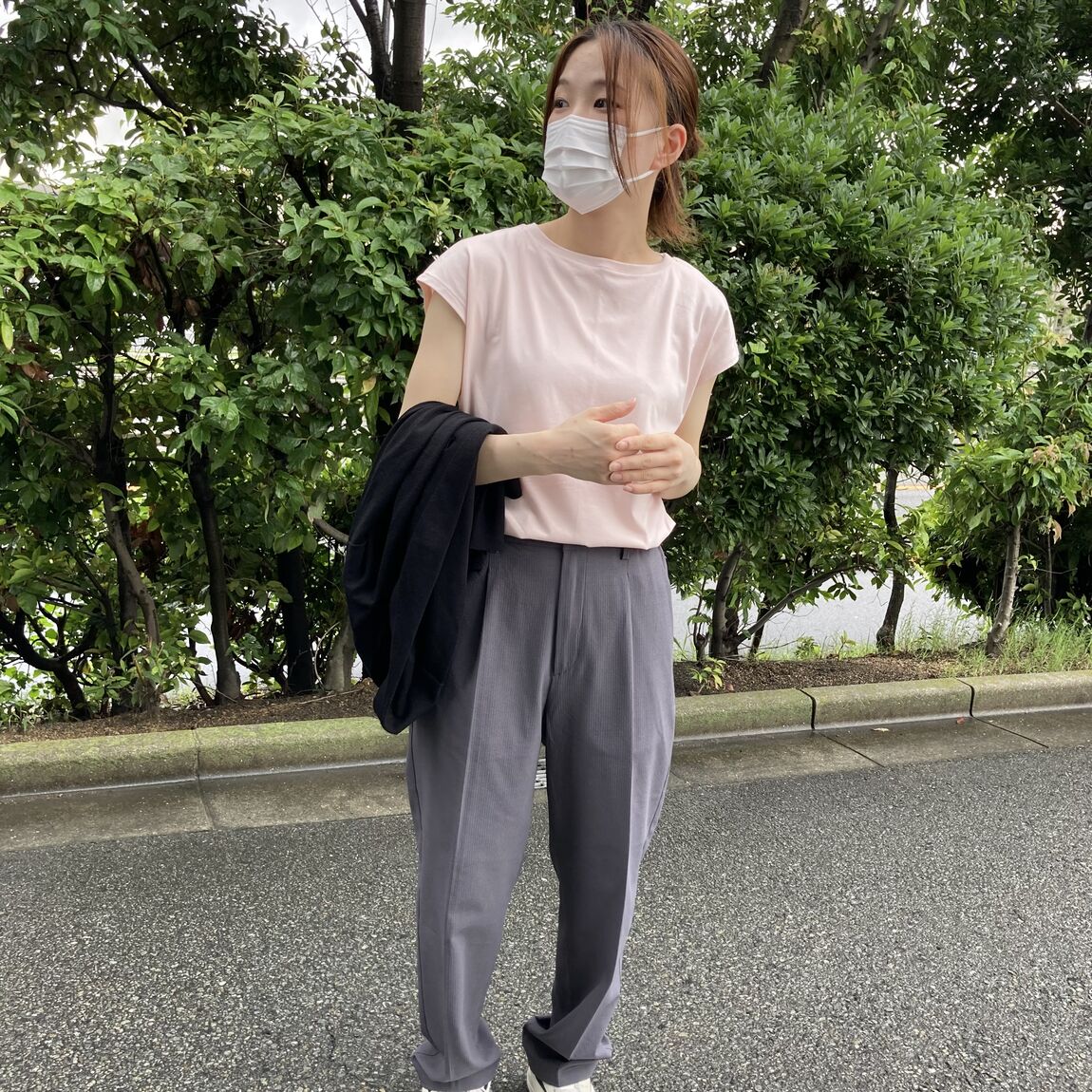 【イオンモール姫路大津】良いね対象アイテム　婦人　天竺編みフレンチスリーブTシャツのご紹介！