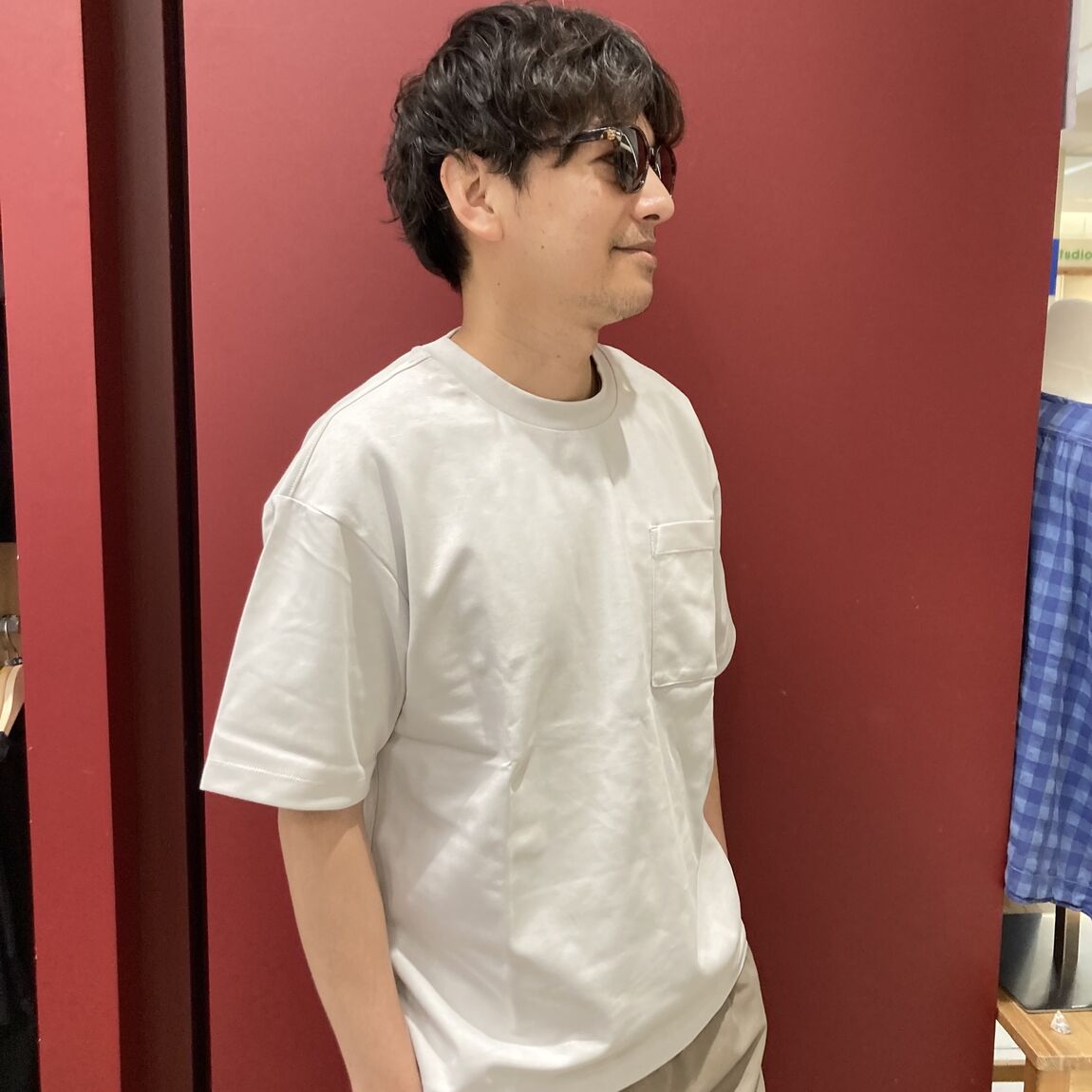 涼感Tトップ
