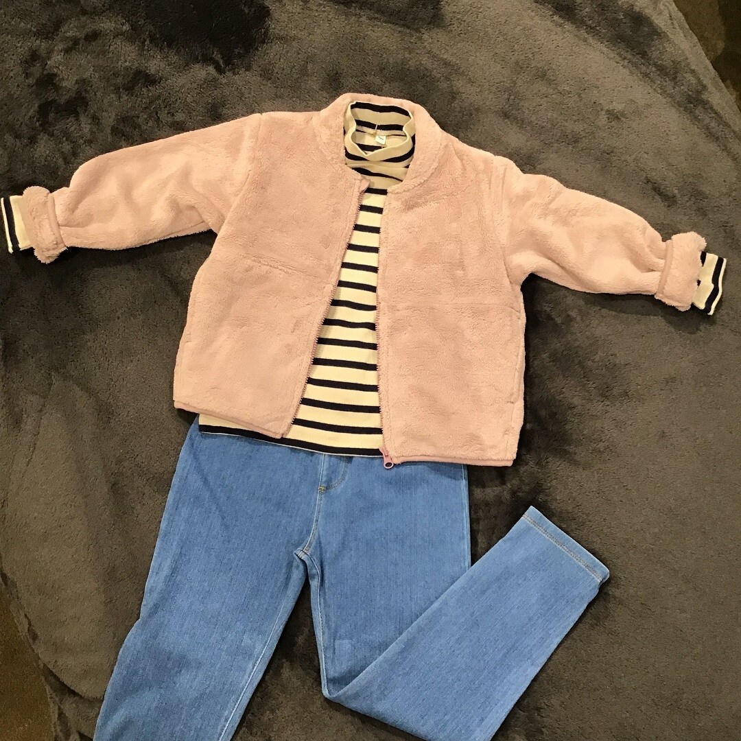 キッズ　着る毛布ジャケット