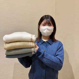 【アリオ上田】今から着られる春の服。春色ニットのご紹介