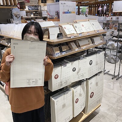 【アリオ上田】家族の予定が書き込めるカレンダー