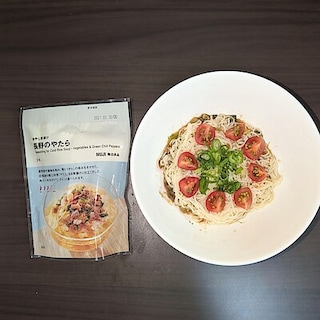 【ベイドリーム清水】アレンジレシピ　冷やし茶漬け 長野のやたらを使ったトマト素麺