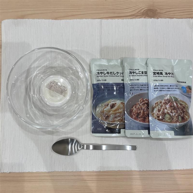 ごはんにかける各種