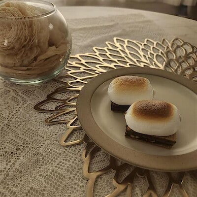 【ベイドリーム清水】　アレンジレシピ　チョコマシュマロ　ダブルサンドウエハース　チョコスモアウエハース