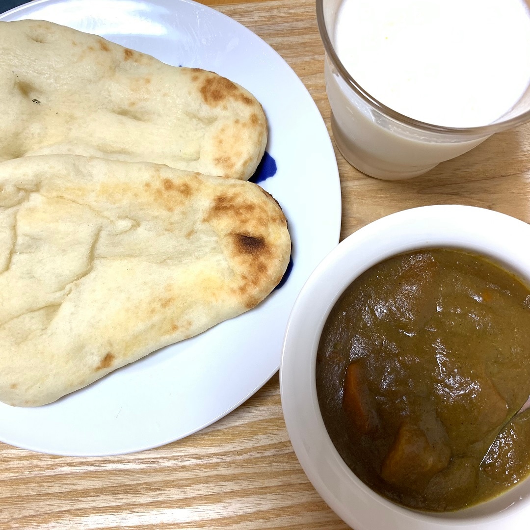 【フェアモール福井】ナンとカレーとラッシー