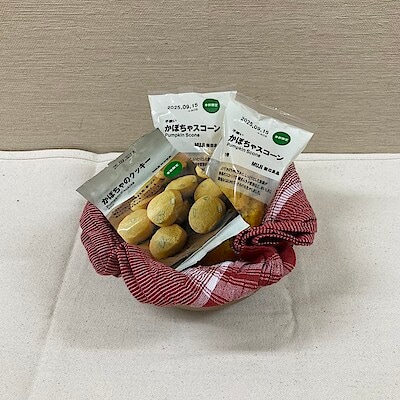【フェアモール福井】秋の味覚！かぼちゃのクッキー＆かぼちゃスコーン！