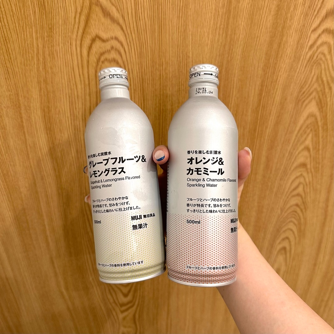フェアモール福井】New！香りを楽しむ炭酸水♪｜ 無印良品