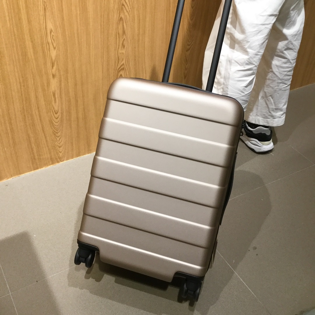 無印良品 35Lキャリーケース※ほぼ新品 新しくなった無印良品のキャリーケース（35L）使用レビュー