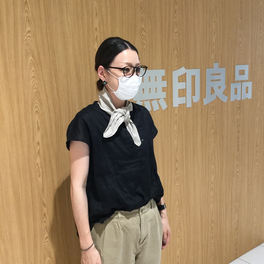 【津田沼パルコ】シンプルなコーデに小物をプラス