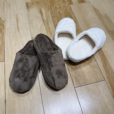 【無印良品500シャポー船橋】寒い季節に・あたたかファイバーインソールスリッパ