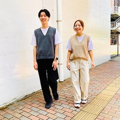 【ピオレ明石】Tシャツに＋1枚｜秋を先取り、ミラノリブ編みベスト＃１