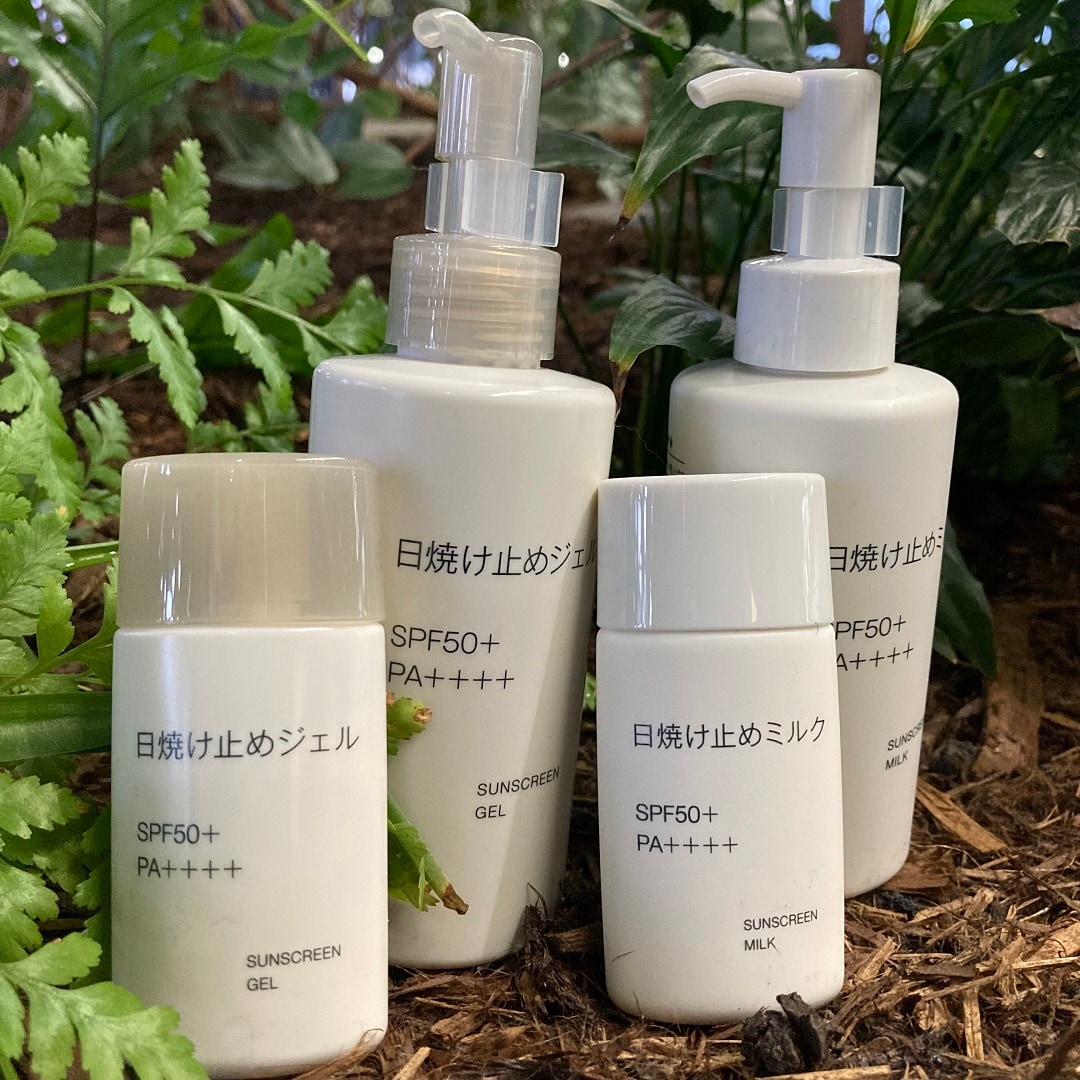 【MUJI to GO 成田国際空港第１ターミナル】紫外線も怖くない。リニューアルされた『日焼け止め』シリーズ