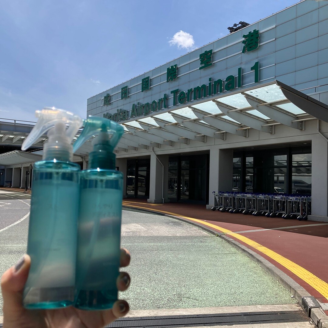MUJI to GO 成田国際空港第１ターミナル】ひんやりボディミストでリフレッシュ