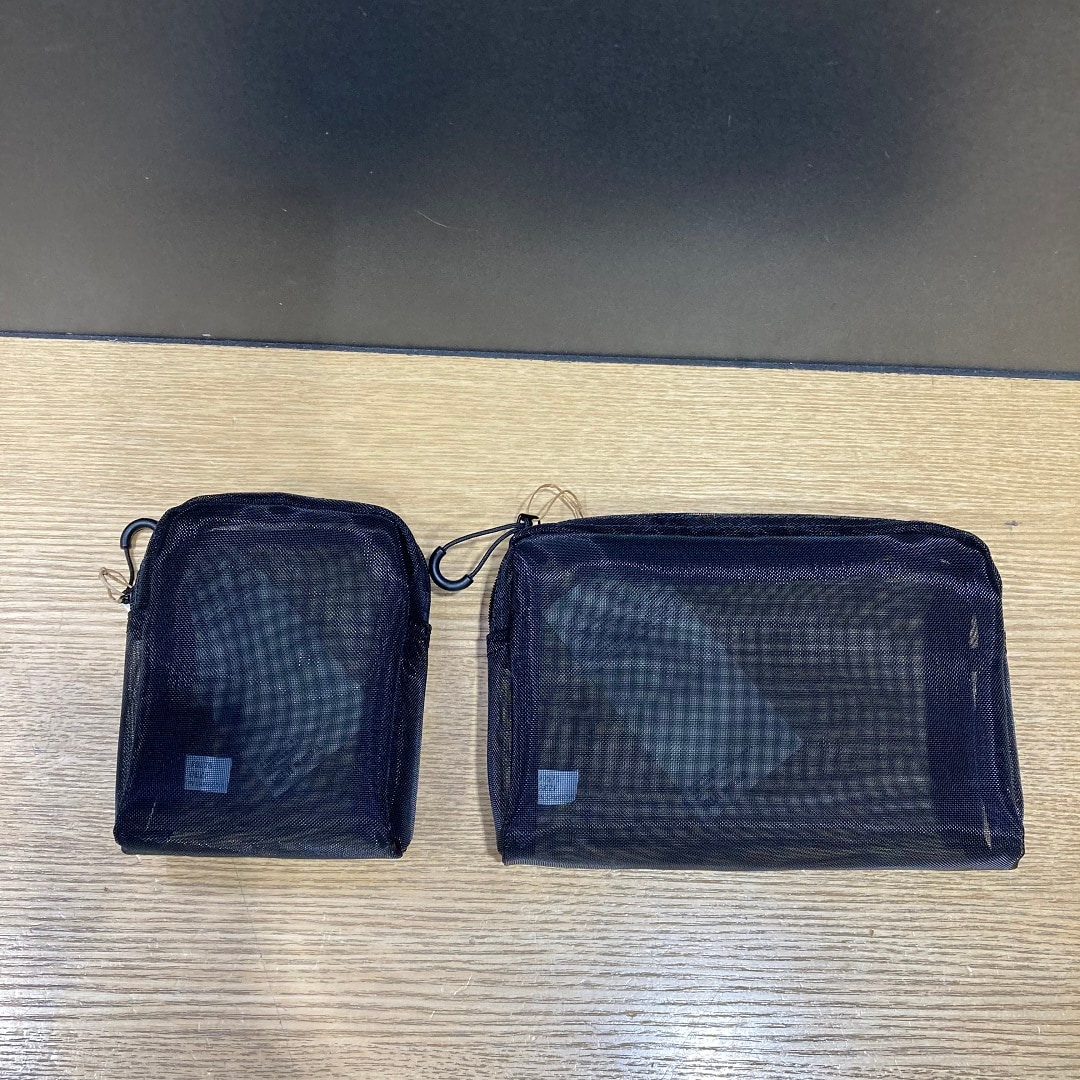 【MUJI to GO成田国際空港第１ターミナル】見えすぎない便利なメッシュポーチ