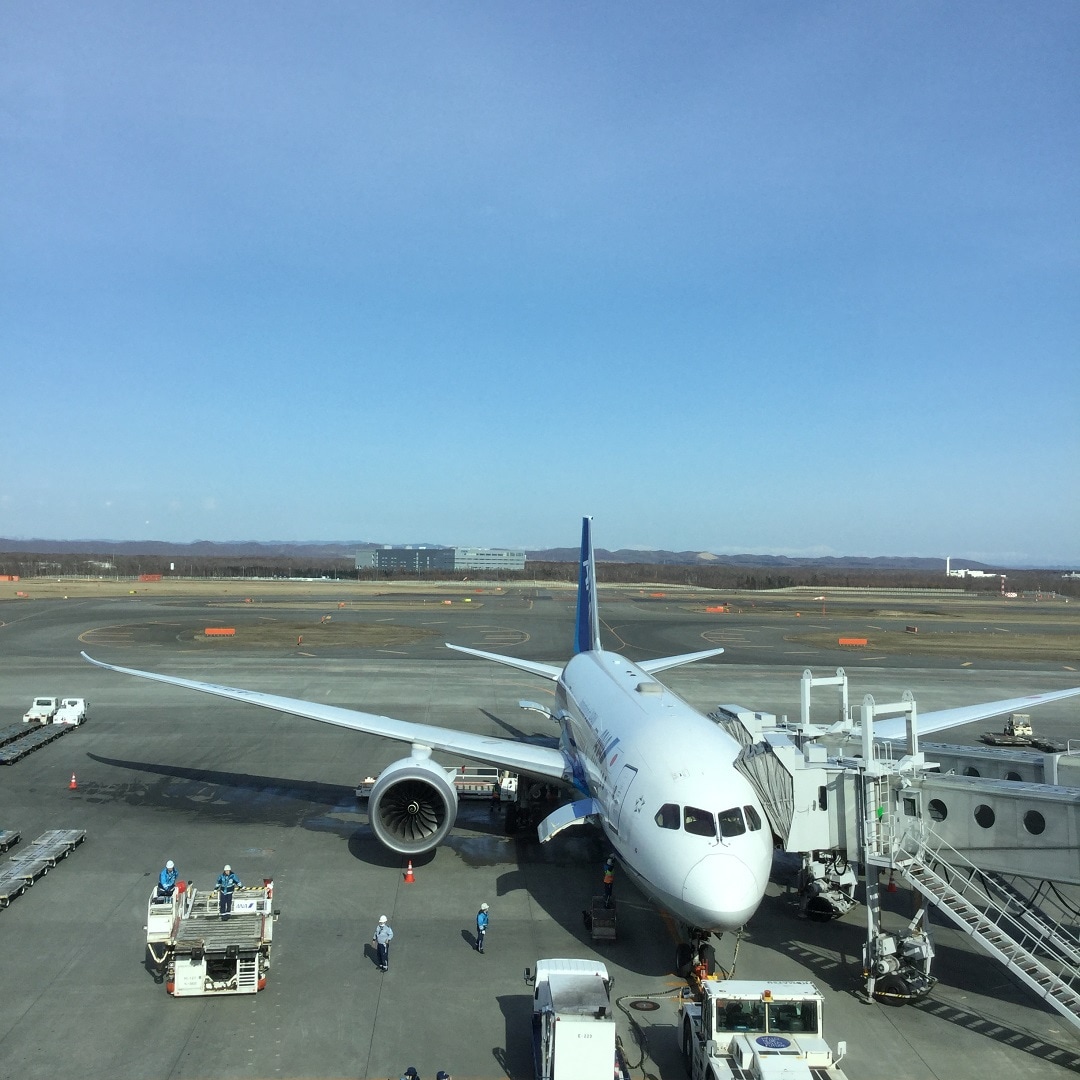 今日の新千歳空港