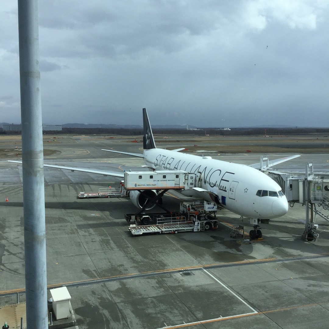 今日の新千歳空港