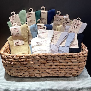 【MUJI to GO成田国際空港第2ターミナル】新色の靴下のご紹介