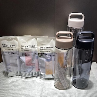 【MUJI to GO成田国際空港第2ターミナル】水に溶かすソルティシリーズのご紹介