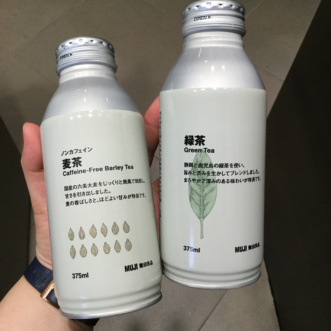 【MUJItoGO成田国際空港第２ターミナル】麦茶と緑茶が仲間入りしました