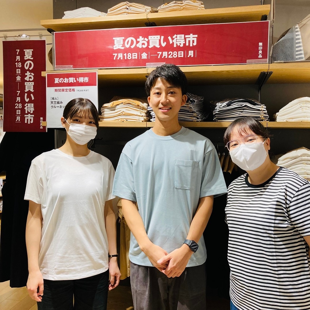 【無印良品500シャポー市川】夏のお買い得市！衣服おすすめ商品のご紹介 