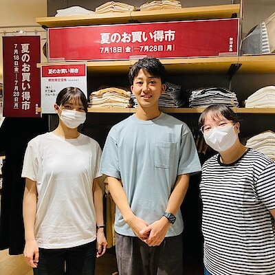 【無印良品500シャポー市川】夏のお買い得市！衣服おすすめ商品のご紹介 