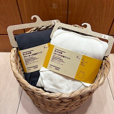 【無印良品500シァル鶴見】　これからの季節にぴったりなインナー