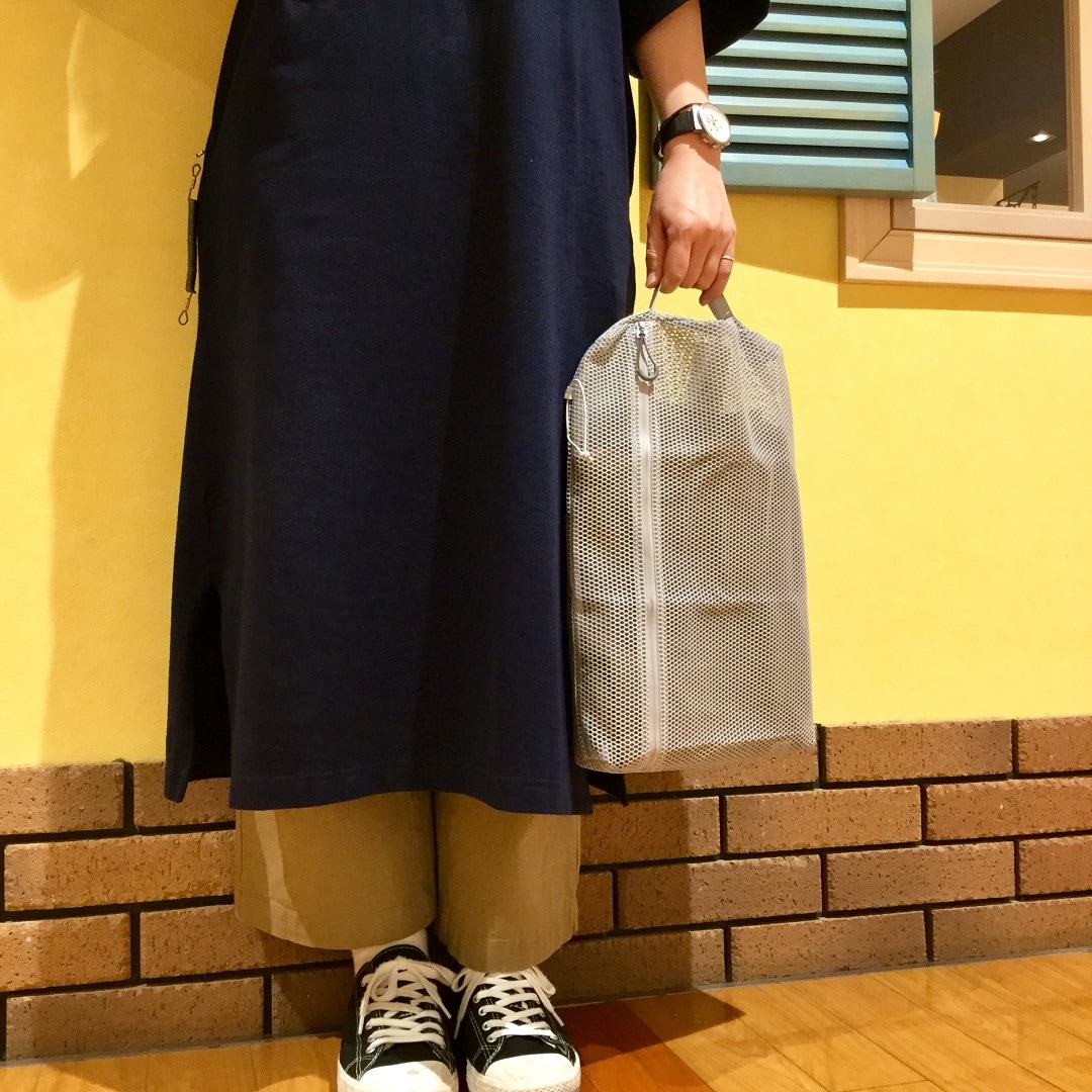 キービジュアル画像：新商品『立体メッシュタテに使える仕分けケース』
