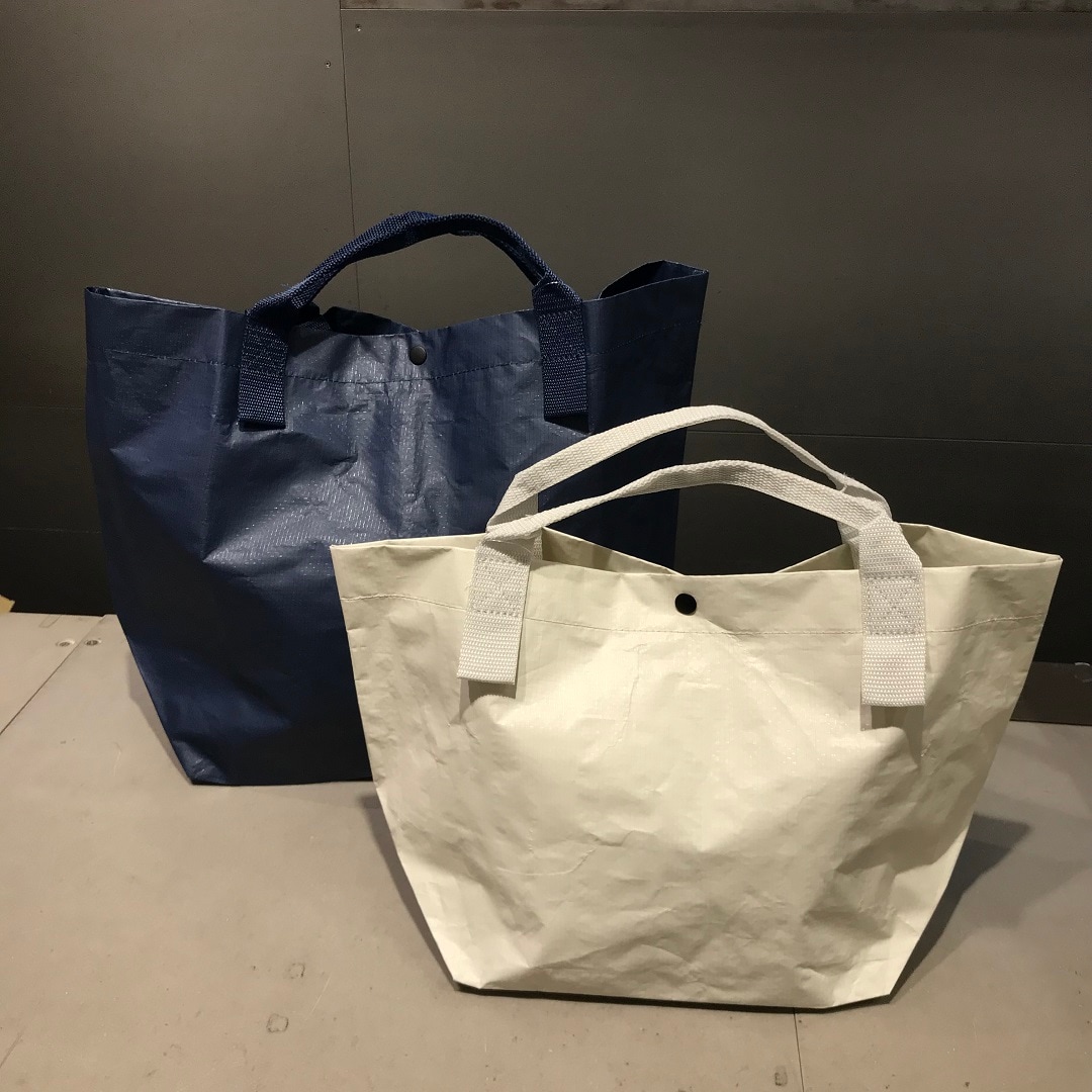 【MUJIcom京都ポルタ】ポリエチレンシート・トートバッグ