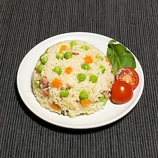 【京都山科】うすいえんどうが主役のピラフ｜季節野菜のレシピ