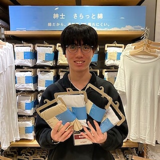 【京都ポルタ】今年も発売！「紳士 さらっと綿」のご紹介