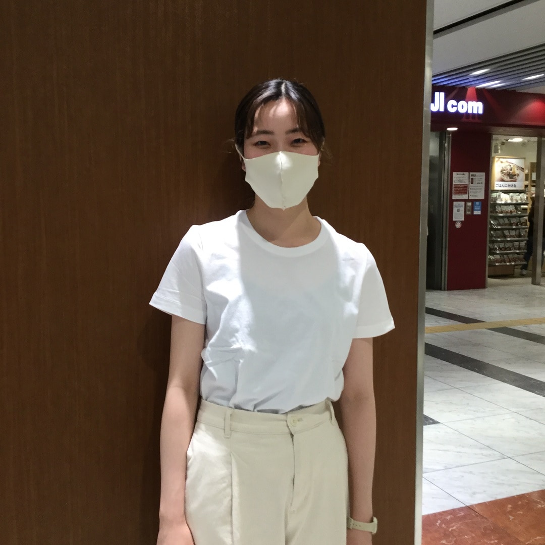 【MUJI com京都ポルタ】毎日着たい。無印良品の定番Tシャツ990円－天竺編み－